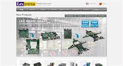 Desktop Screenshot of lex.com.tw