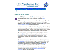 Tablet Screenshot of lex.sk.ca